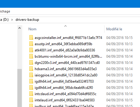 Capture-dossier driver-backup dans D.PNG