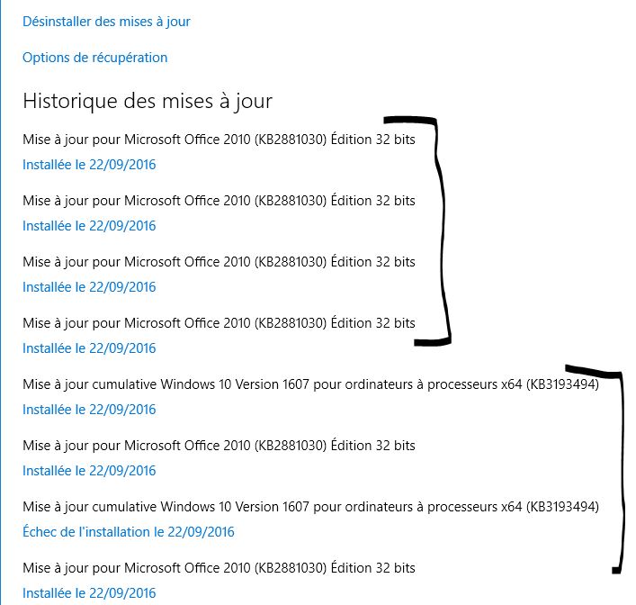 Capture-mises à jour répétitives Windows 10.JPG