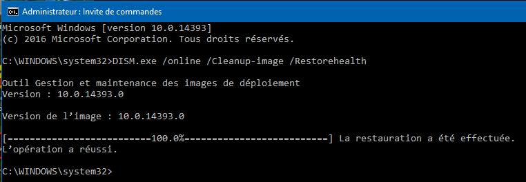 Capture-restauration image DISM réussie.PNG