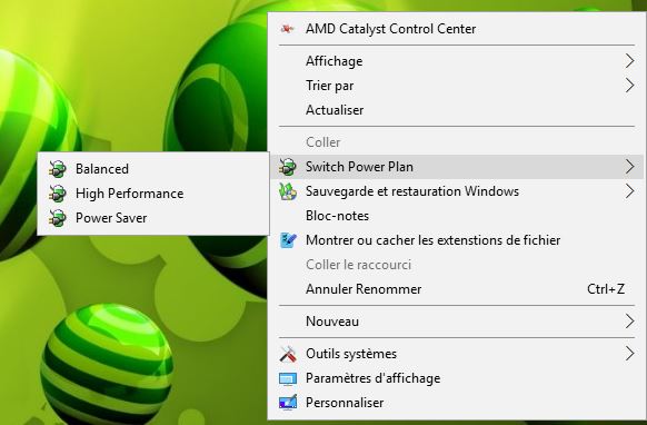 Capture-raccourcis clic droit bascule d'alimentation.JPG