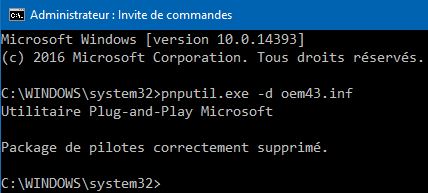 Capture-package de pilotes correctement supprimé.JPG