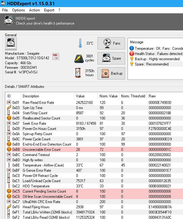 Capture-Santé disk selon Hdde danger.JPG