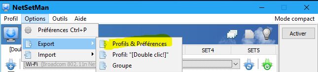 Capture-export du profil dans le dossier de décompression de NetSetMan.JPG