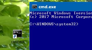 Capture-raccourci cmd.exe fonctionne.JPG