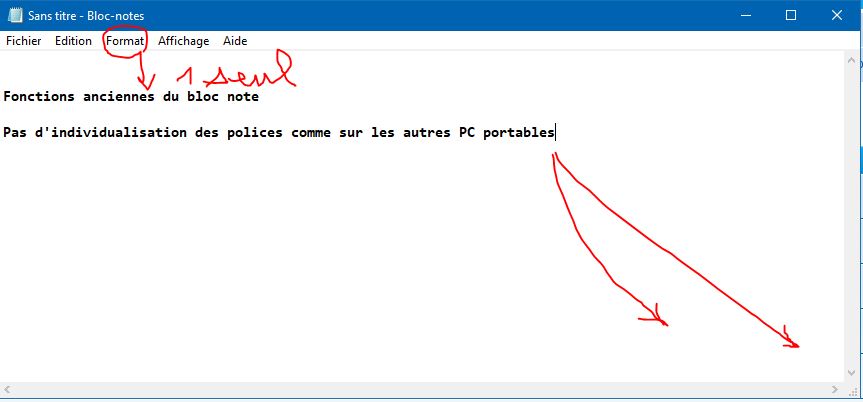 Capture-bloc notes WIndows 101809 caractères non individualisables.JPG