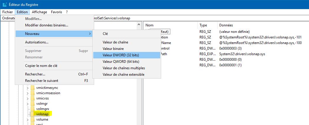 Capture-volsnap dans registre.JPG