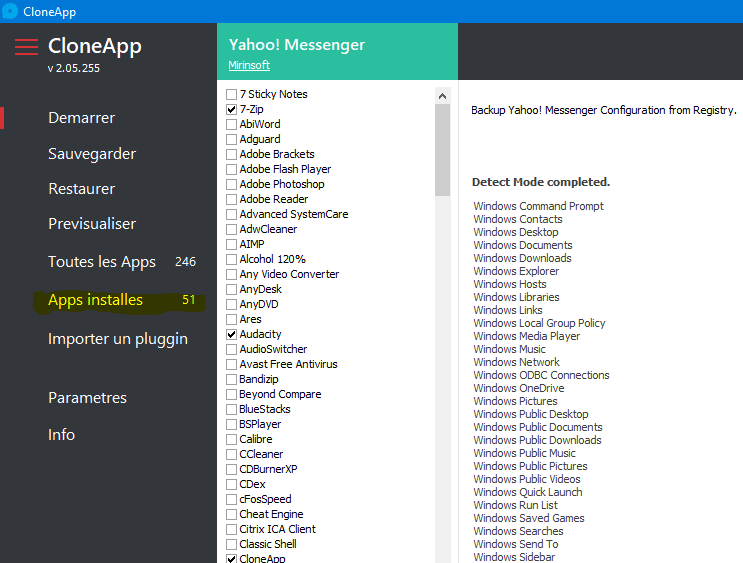 CaptureApps installées selon CloneApp.PNG