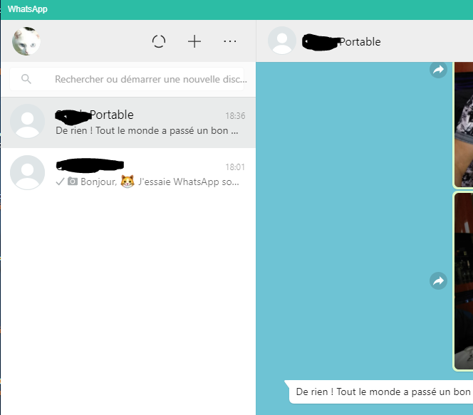 Capture-mes 2 premiers correspondants sur whatsapp.PNG