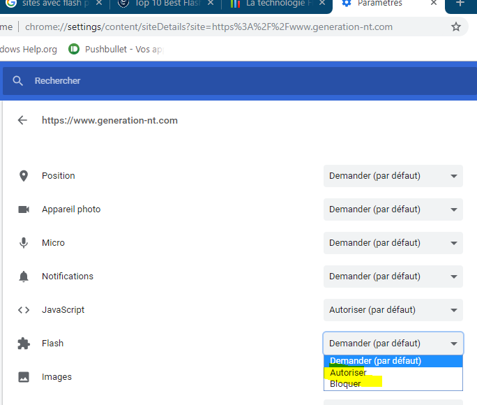 Capture-Flash sur chrome- autoriser.PNG