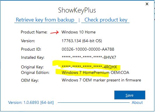 Capture-test ShowKeyPlus sur WIndows 10 suite WIndows 7.JPG
