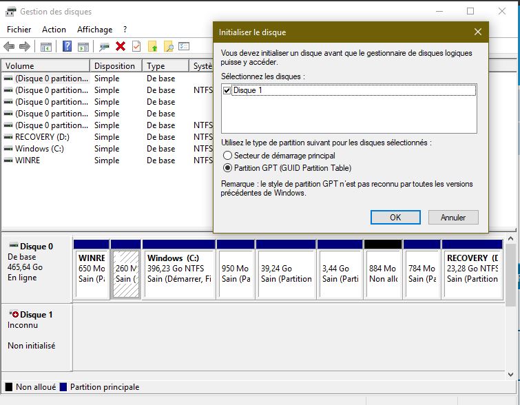 Capture disques avec disque dur passport.JPG