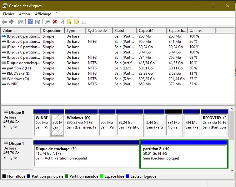 Capture disques avec disque dur ancien.JPG