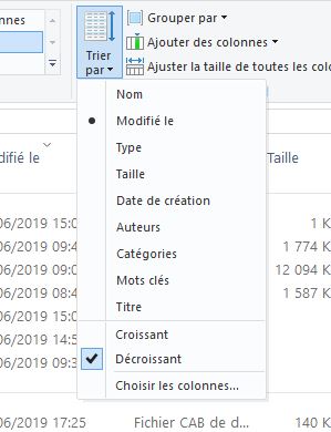 Capture-affichage-trier par téléchargements.JPG