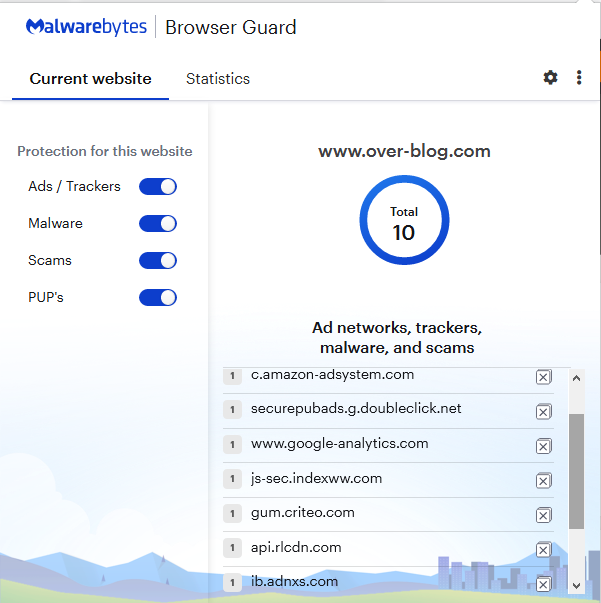 Capture-Overblog trackers bloqués selon malwarebytes browser.PNG