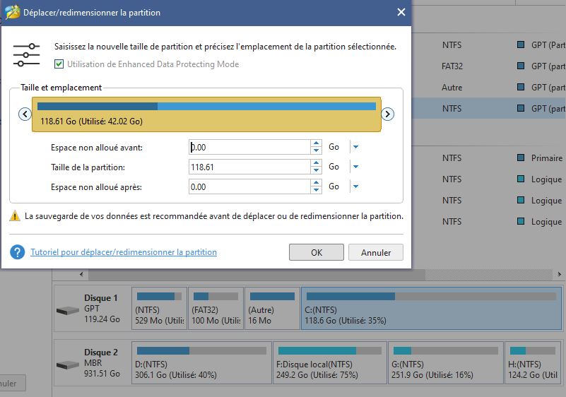 Capture-utilisation MiniToon Partition Wizard sans rsique.JPG