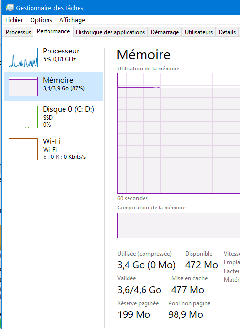 Capture-pourcentage utilisé de mémoire dans gestionnaire tâches.PNG