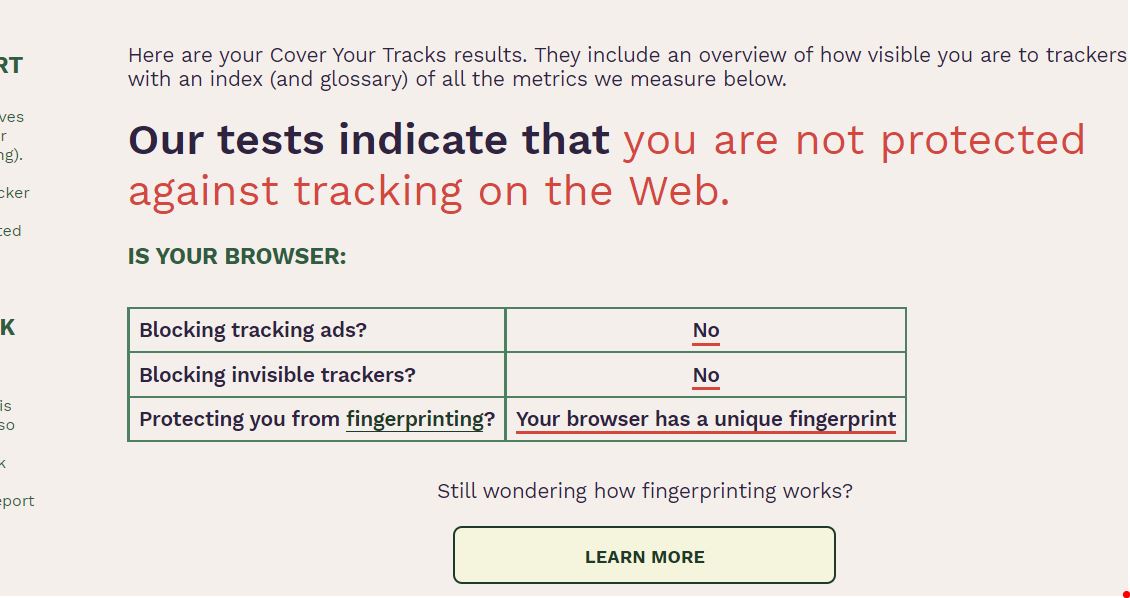 Capture-test contre tracking Chrome avec malwarebytes browser.JPG