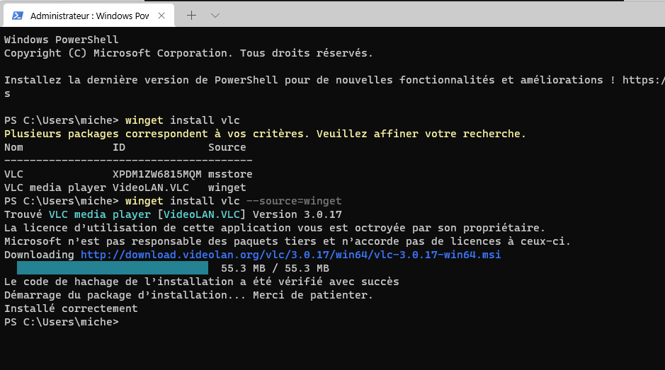 Capture d’écran- install Vlc par Winget 2022-04-06 164812.png