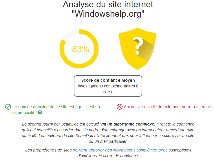 Capture-analyse du site Windowshelp.org avec scamdoc.com.PNG