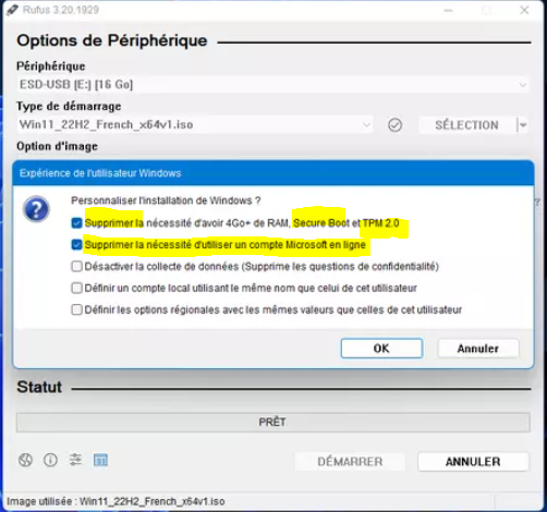 Capture-Rufus et install de Windows 11 sur PC non compatible.PNG